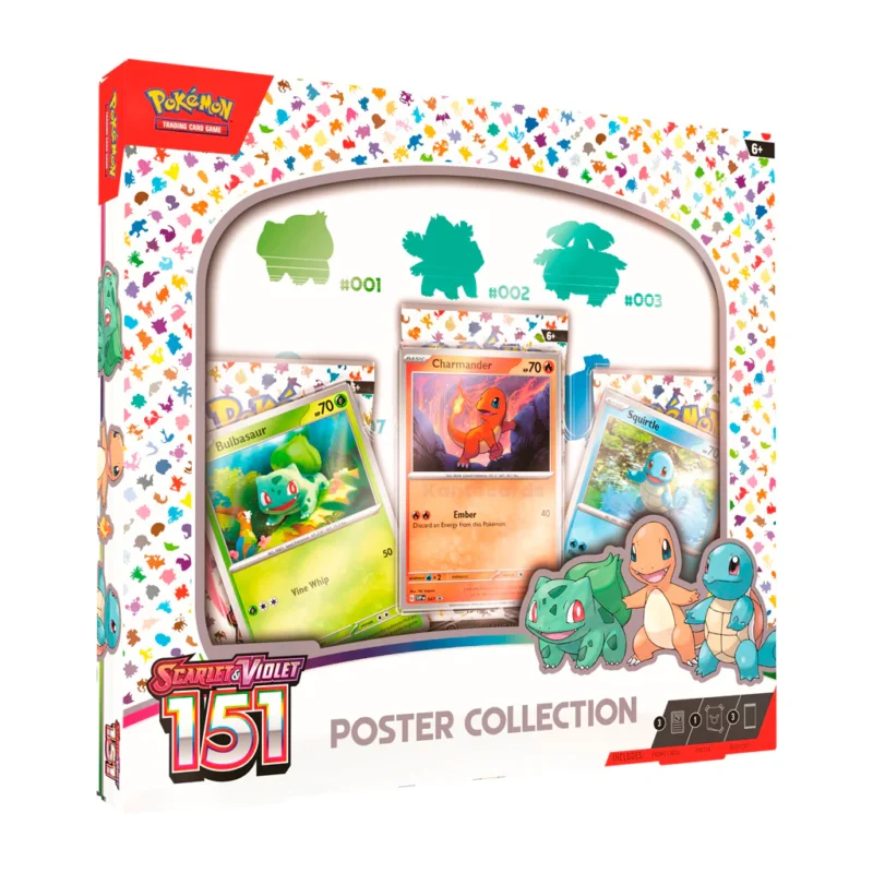 Pokémon TCG 151 Poster Collection - INGLES