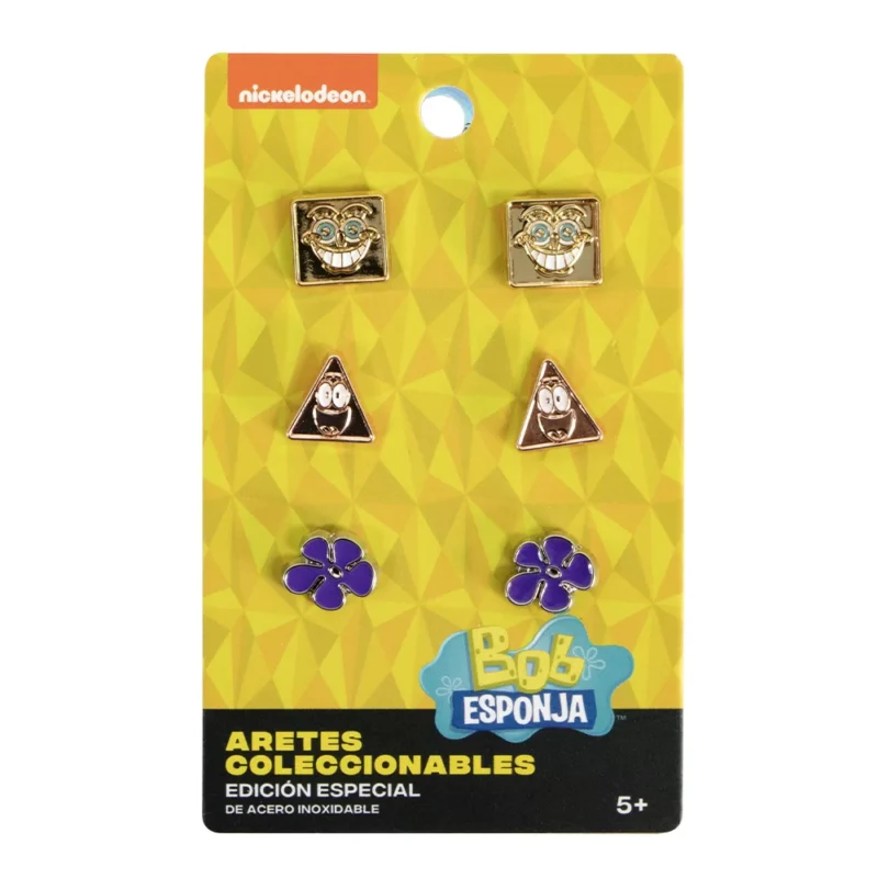 Geek Industry Aretes Bob Esponja