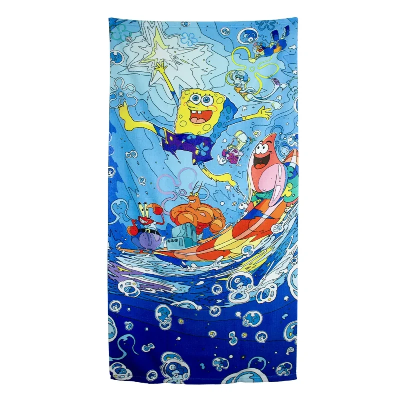 Geek Industry Toalla de baño Bob Esponja y Patricio