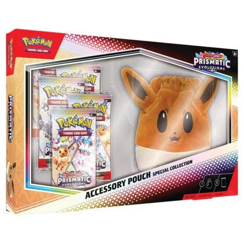 Pokémon TCG Prismatic Evolutions Accessory Pouch ESPAÑOL