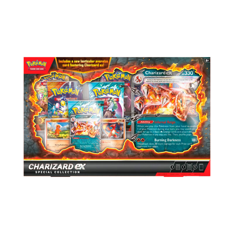 Pokémon TCG: Charizard ex Special Collection - ESPAÑOL