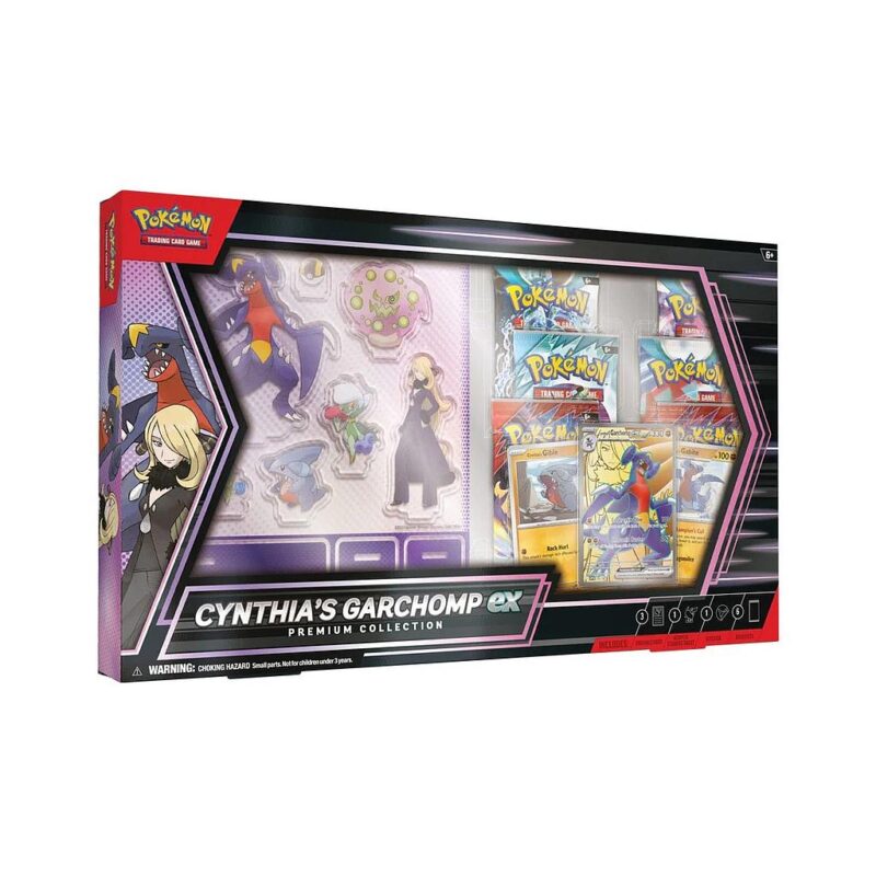 Pokémon TCG: Cynthia's Garchomp ex Premium Collection - ESPAÑOL