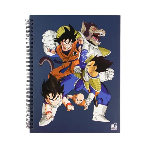 Geek Industry Libreta Profesional Saga Saiyajin 100 Hojas Con Stickers cuadro chico