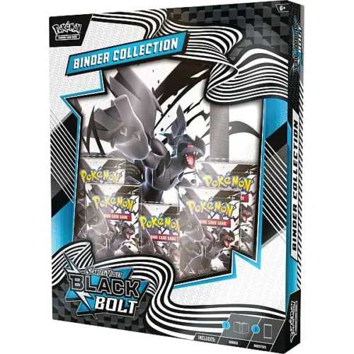 APARTADO PREVENTA  Pokémon TCG: Black Bolt Binder Collection ESPAÑOL
