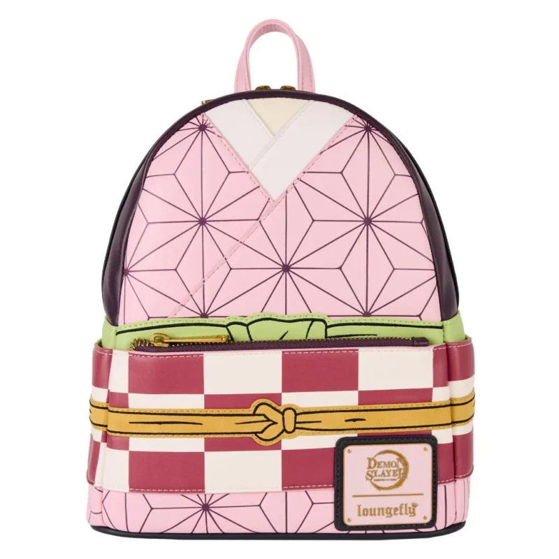Demon Slayer Nezuko Kamado Cosplay Mini-Backpack