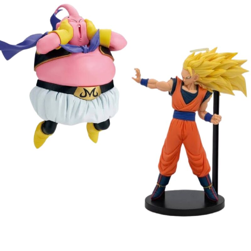 Banpresto Dragon Ball Z Match Makers Super Saiyan 3 Son Goku Y Match Makers Majin Buu
