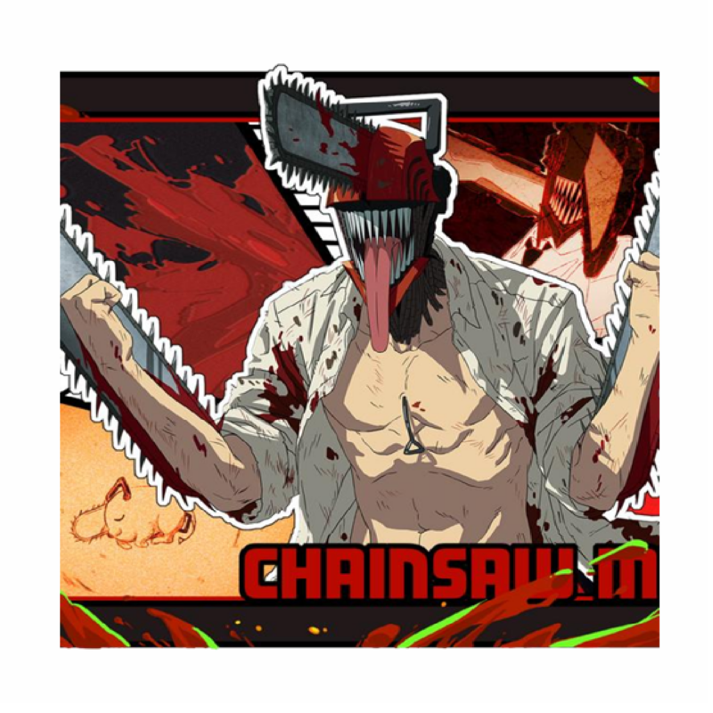 PUREMIND Chainsaw Man Wooden Gallery Individual Snapshot - Chainsaw Devilx*