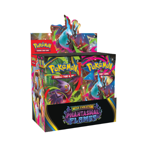APARTADO PREVENTA Pokémon TCG Phantasmal Flames Booster Box INGLES