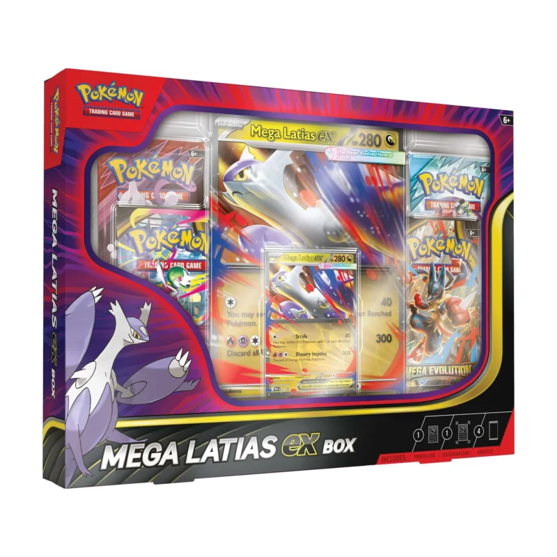 Pokémon TCG Mega Latias ex Box INGLES