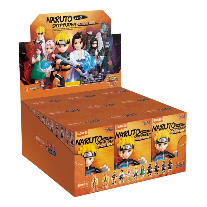 APARTADO PREVENTA Blokees Box Sets Naruto Galaxy Version 01 Ultimate Bond (Caja Completa)