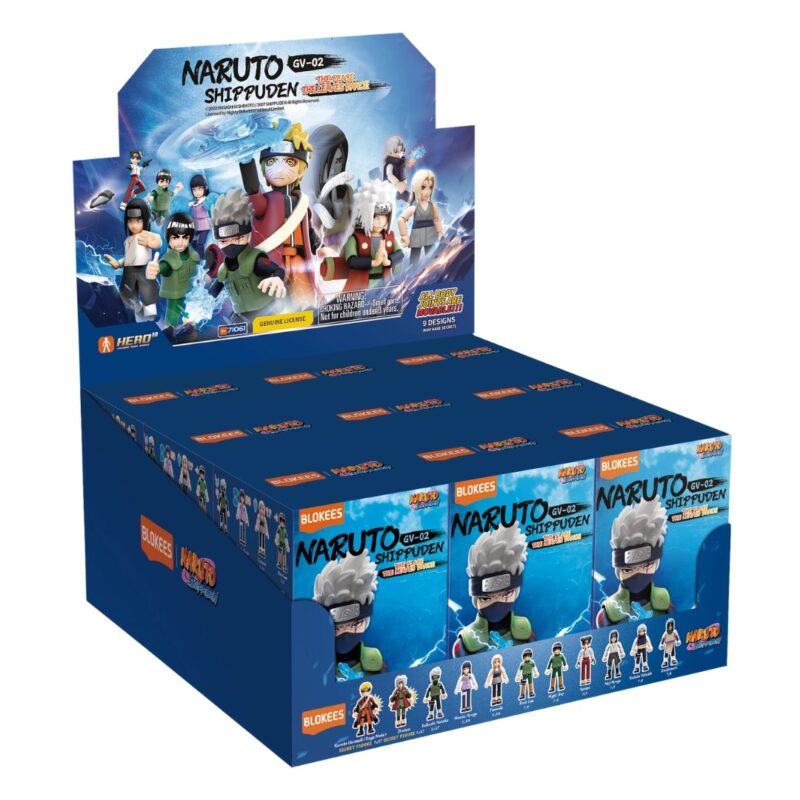 APARTADO PREVENTA Blokees Box Sets Naruto Galaxy Version 02 The Place The Leaves Dance (Caja Completa)