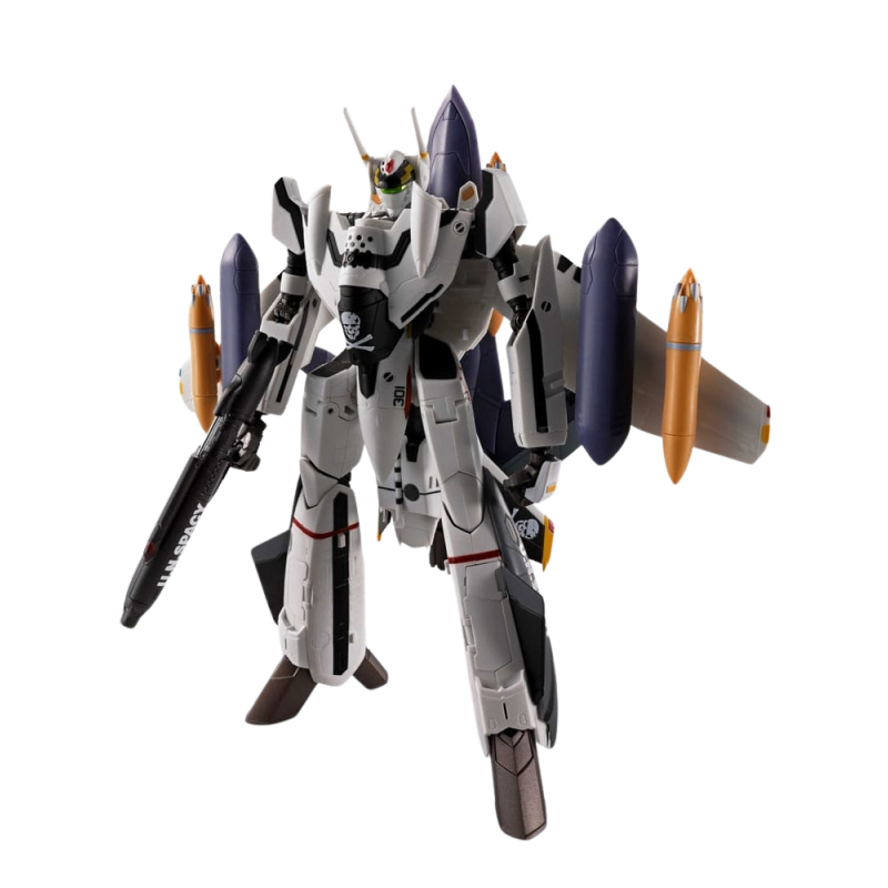 Hi-Metal R Vf-0S Phoenix [Roy Focker Use] + Qf-2200D-B Ghost