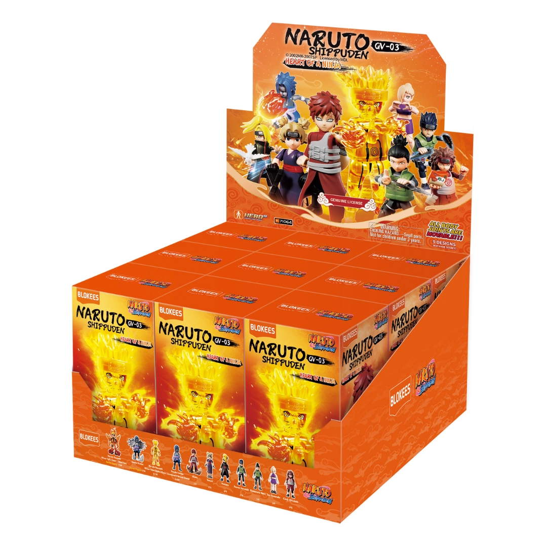 Blokees Naruto Galaxy Version 03 Heart of A Ninja