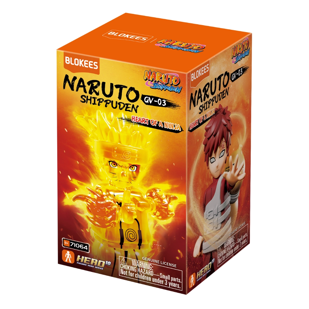 Blokees Naruto Galaxy Version 03 Heart of A Ninja - Imagen 2