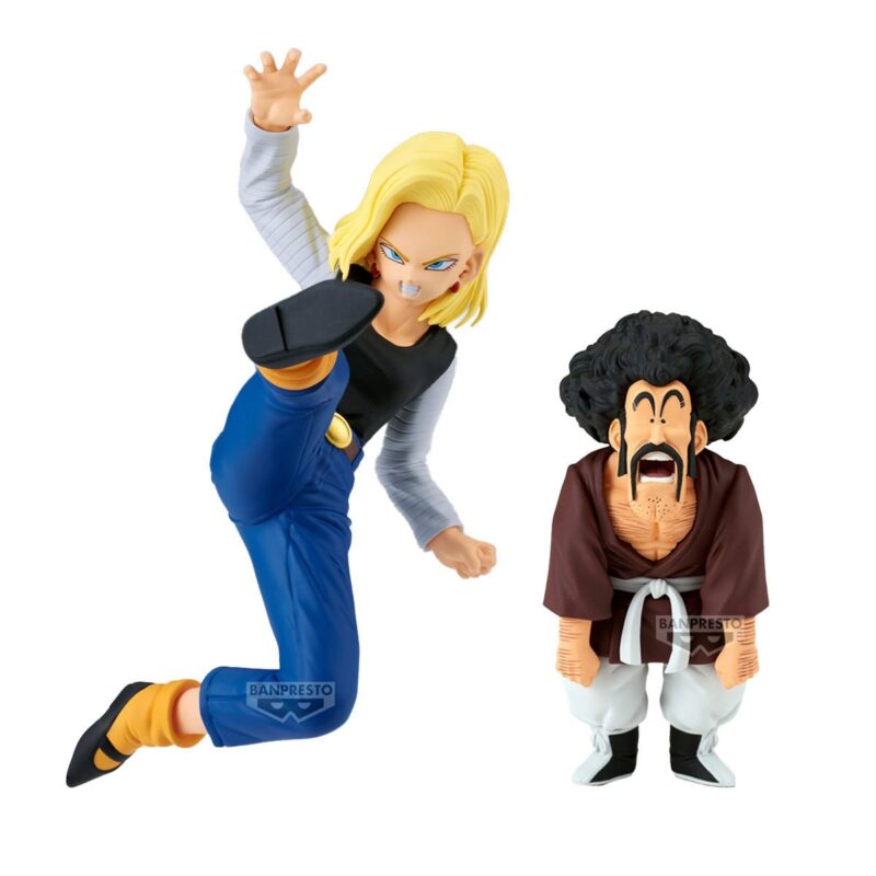 APARTADO PREVENTA Banpresto Dragon Ball Z Match Makers Android 18 Vs Mr. Satan