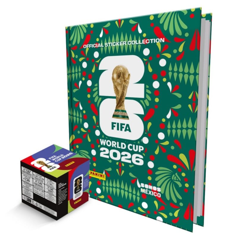 APARTADO PREVENTA  Álbum Mundial 2026 Panini Pasta Dura + Caja De 100 Sobres