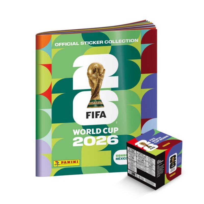 APARTADO PREVENTA  Álbum Mundial 2026 Panini Pasta Suave + Caja De 100 Sobres