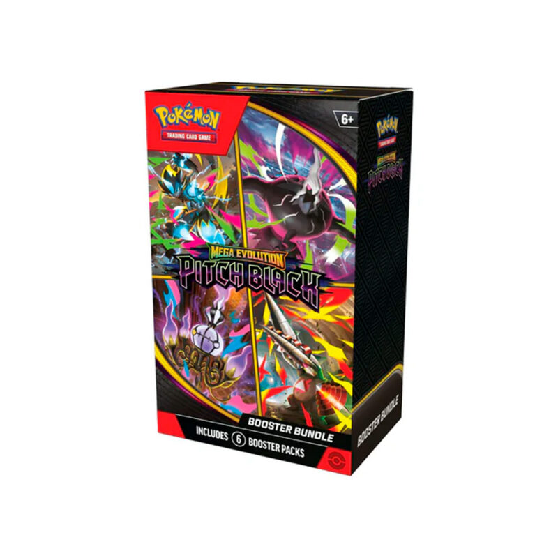 APARTADO PREVENTA Pokémon TCG Pitch Black Booster Bundle INGLÉS