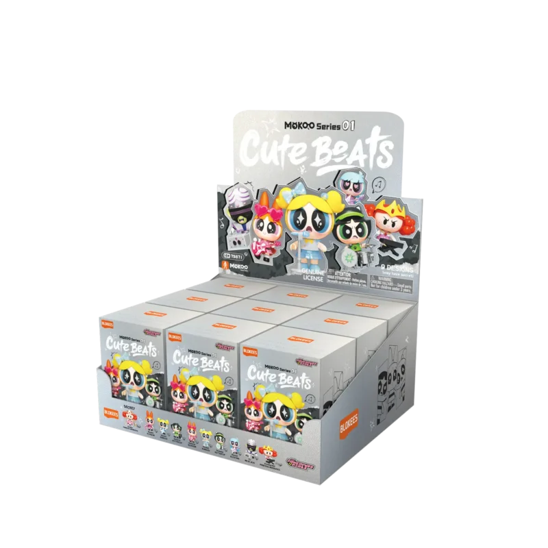 APARTADO PREVENTA Blokees box set Powerpuff Girls Mokoo 01 Cute Beats x pieza