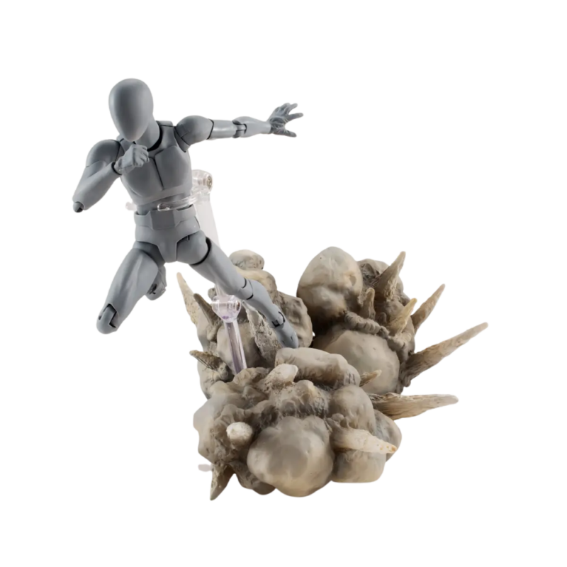 APARTADO PREVENTA Tamashii Effect Explosion Gray Ver. for S.H.Figuarts