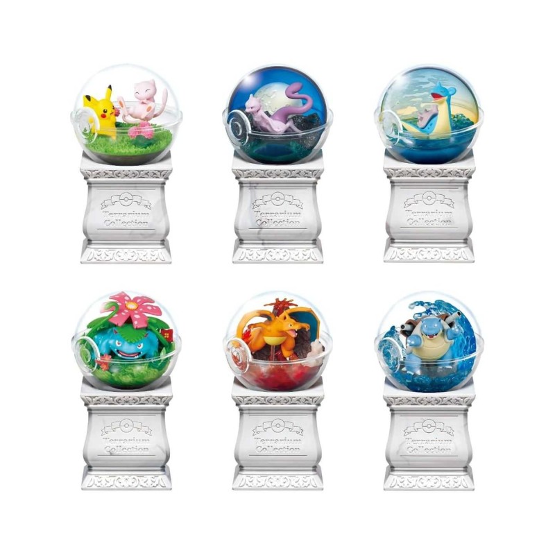 Pokemon Terrarium Colección Completa (6 pcs)